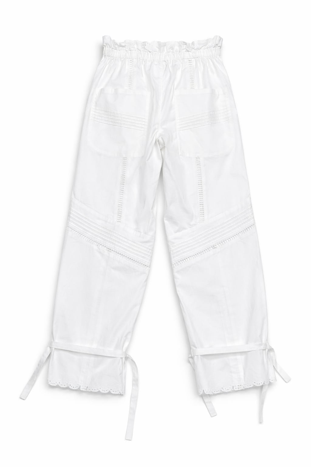 JUN MIKAMI  [CUT RUFFLE PANTS]