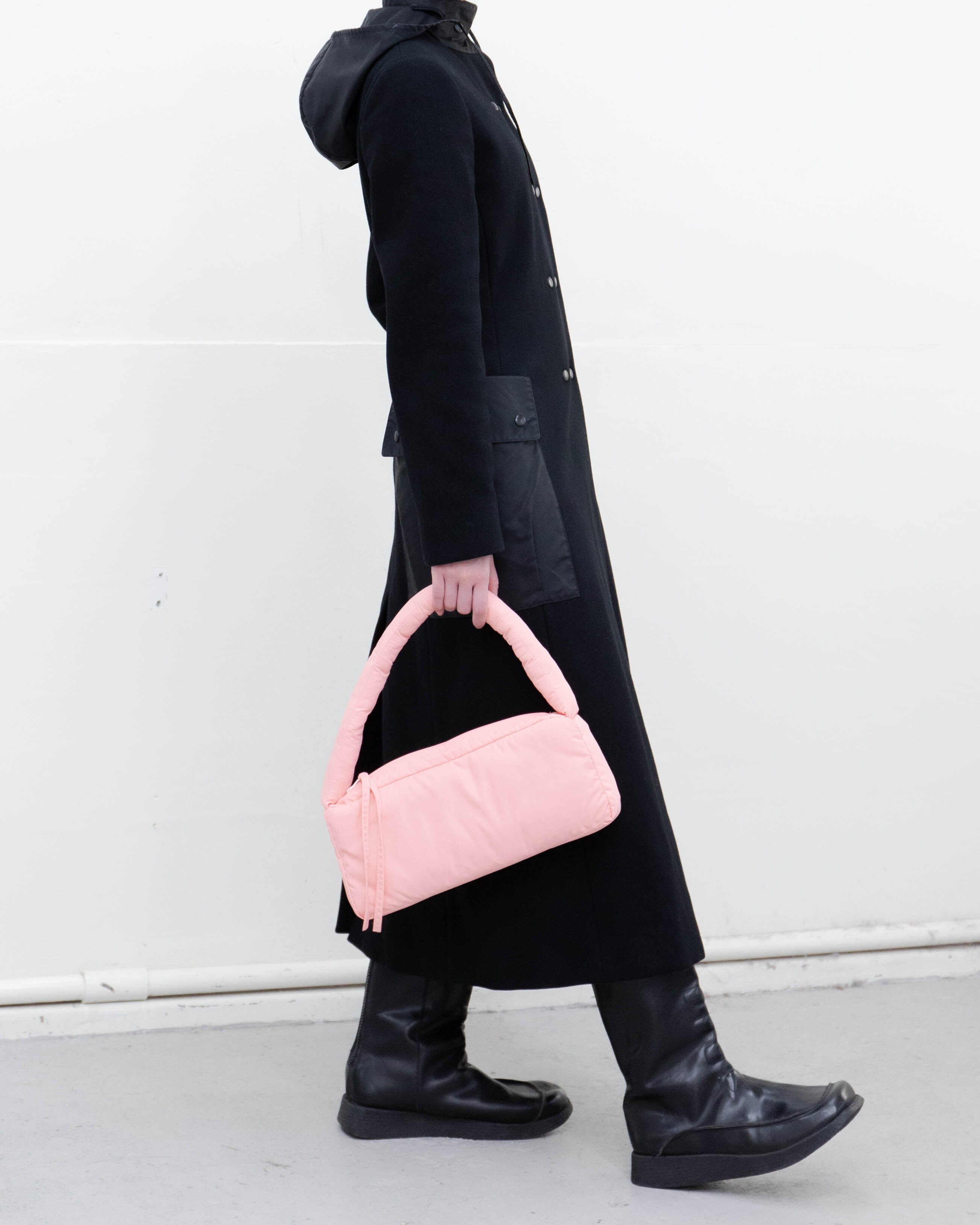 late 1990s miu miu - holster pocket utility melton wool coat