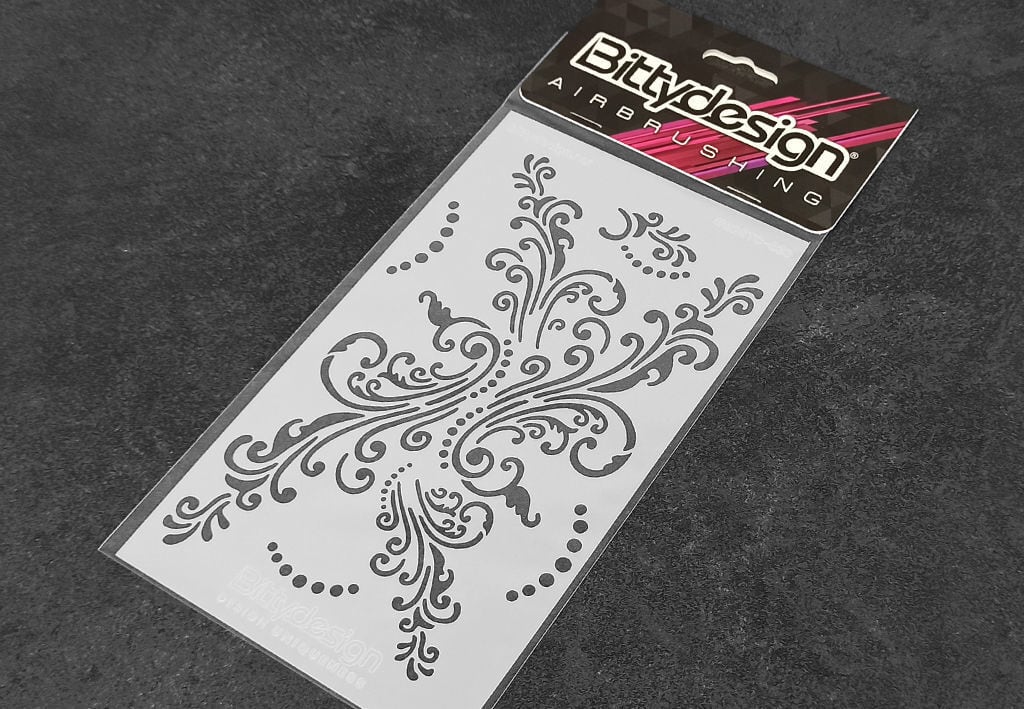 BDSTC-020 ポリカボディ塗装用ステンシル 【Floreal】 | ZEROTRIBE WEBSHOP