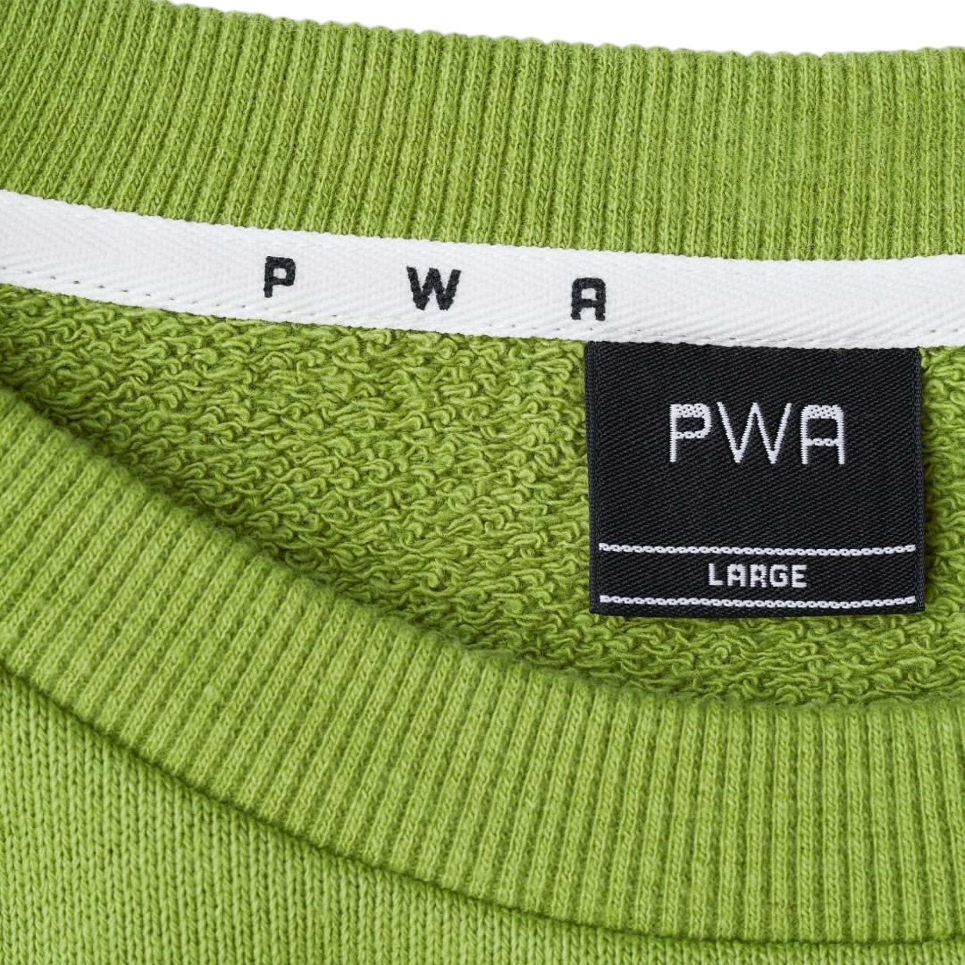 PWA / CURLY SWEAT CREW BLACK | THE NEWAGE CLUB