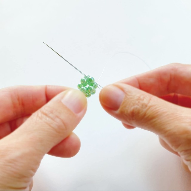 KAWAGUCHI ビーズ通し 6cm 2本 90-028