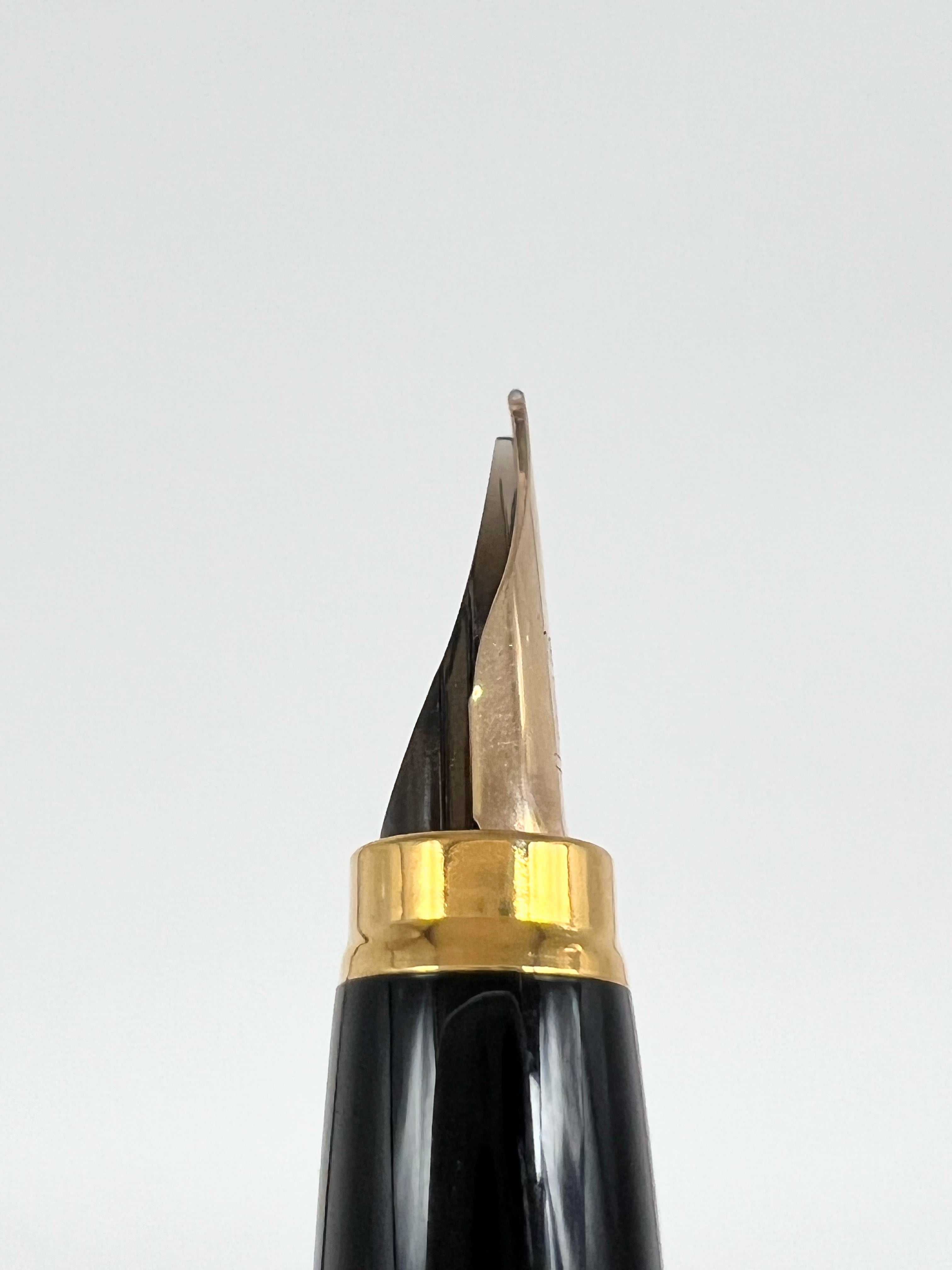 1977 プラチナ 高級皮革 トカゲ PLATINUM （中字） 18K 02734 | 川口