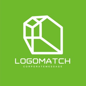 住宅の骨格のロゴ