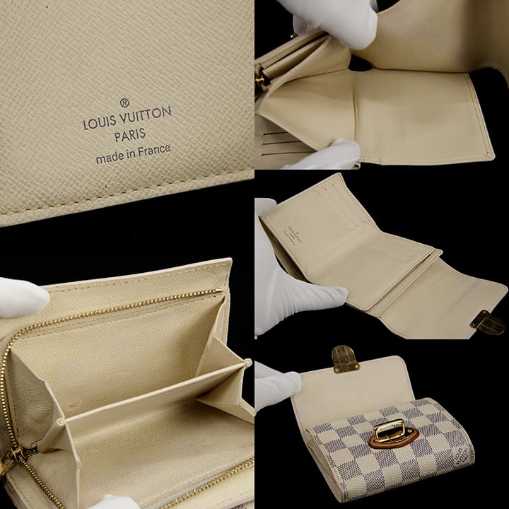 本物・送料無料・良品】VUITTON・ヴィトン・短財布・三つ折り財布