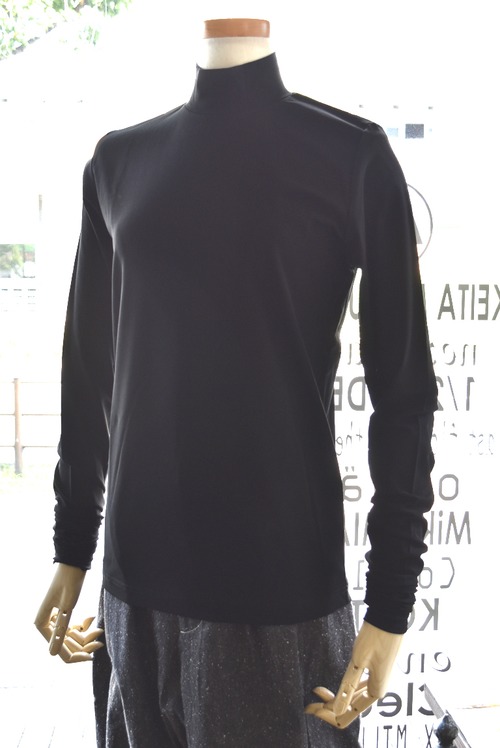 OTOAA(オトアー) 26A/W DRESS TURTLE-NECK<BLACK>