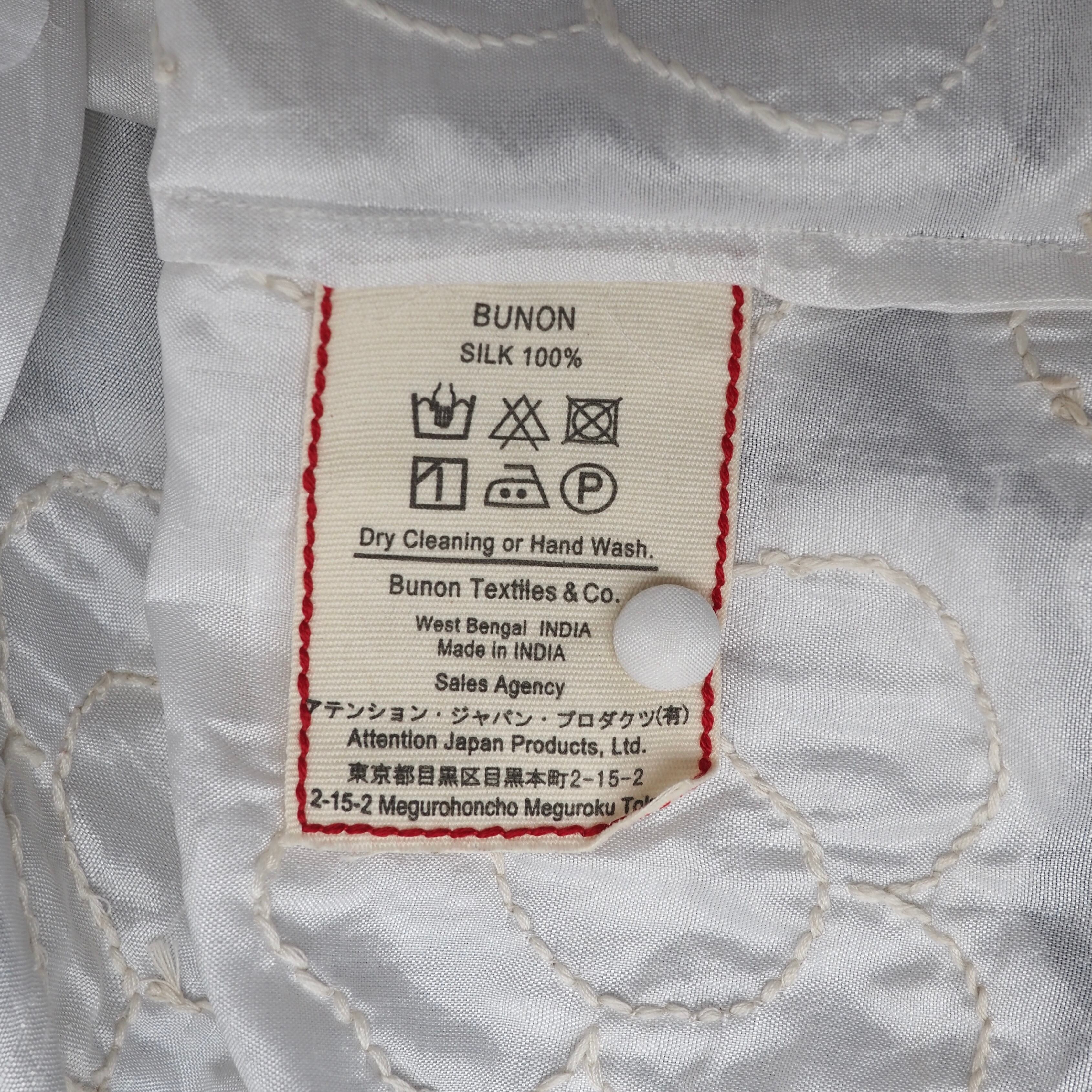 BUNON/Kahdi Silk flower Blouse/BN2653