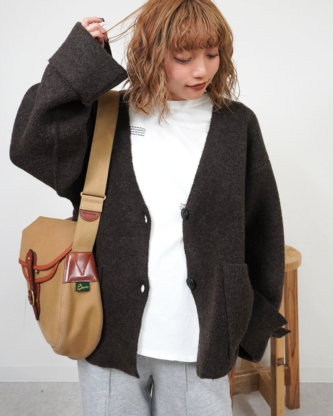 ワイドスリーブニットJK 5232116(0924)