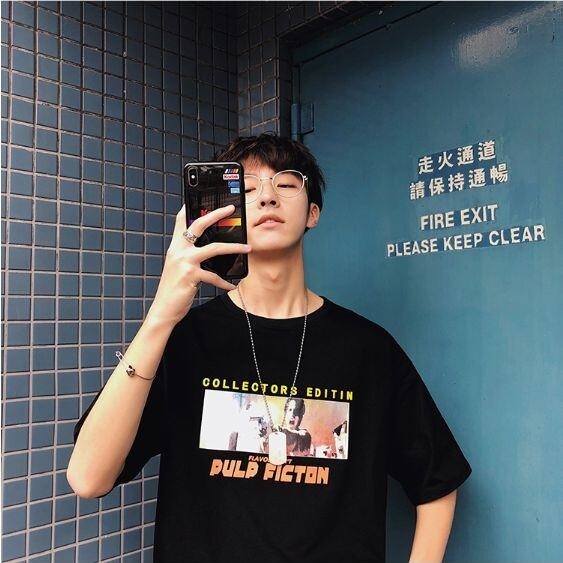 全3色 Tシャツ カットソー プリント カジュアル 韓国風