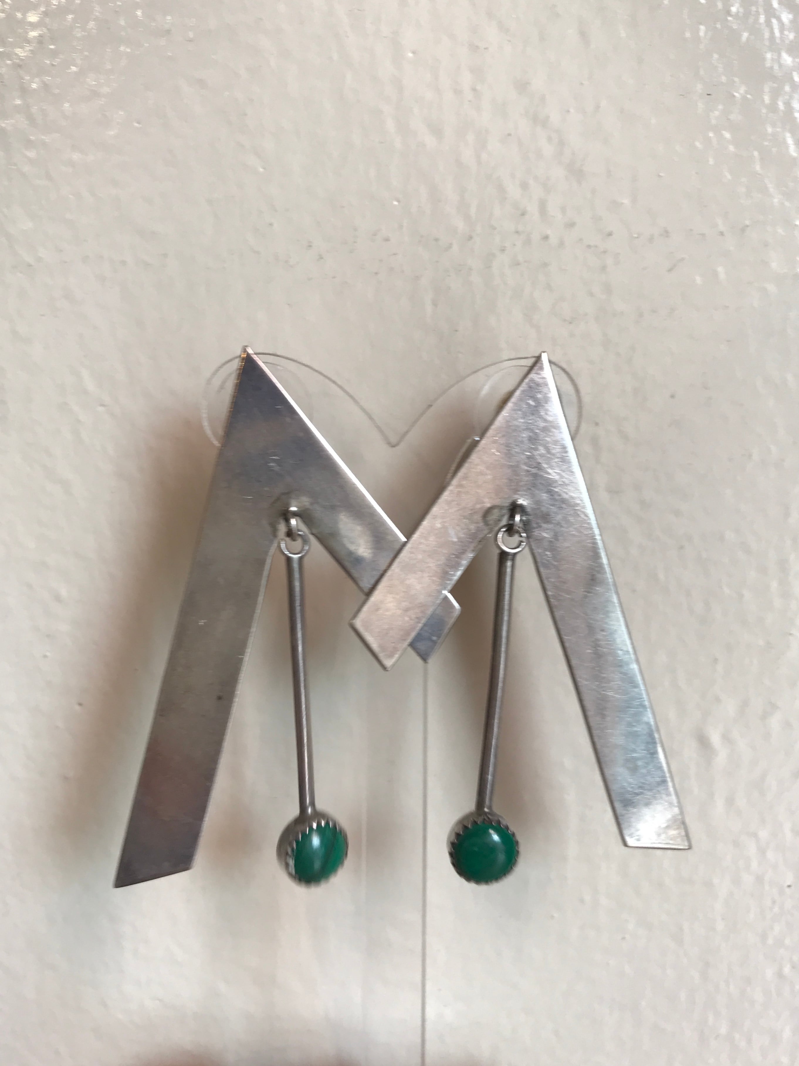 Vintage 925 silver pierced earrings ( ヴィンテージ シルバー ピアス