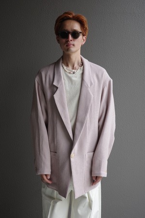 Homeless Tailor Knit Jacket   PEACH