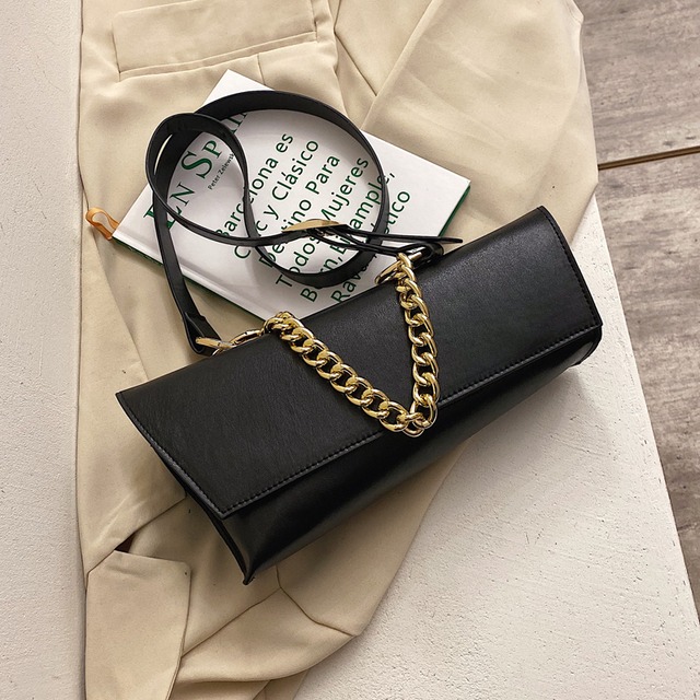 ネットレッドスモールブラックバッグフレンチニッチスモールバッグ女性2020ワイルドメッセンジャーバッグファッションチェーンバッグの新しい流行バージョン 手作りハンドバック53001601891