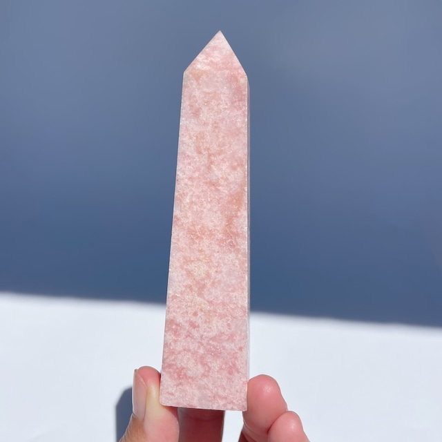 ピンクオパール タワー型02♡Pink Opal♡天然石・鉱物・パワーストーン