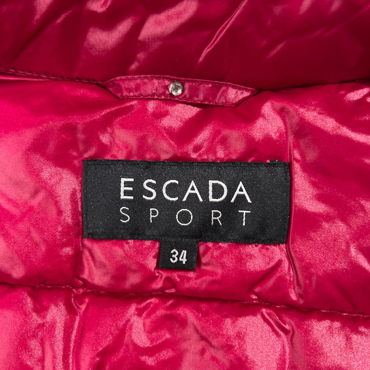 ESCADA SPORT エスカーダ ライト ダウンジャケット サイズ 34/155/80A /レディース/ピンク