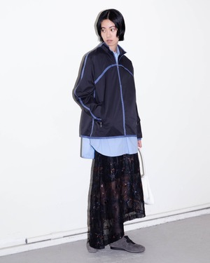 2000s NIKE - half-zip pullover jacket