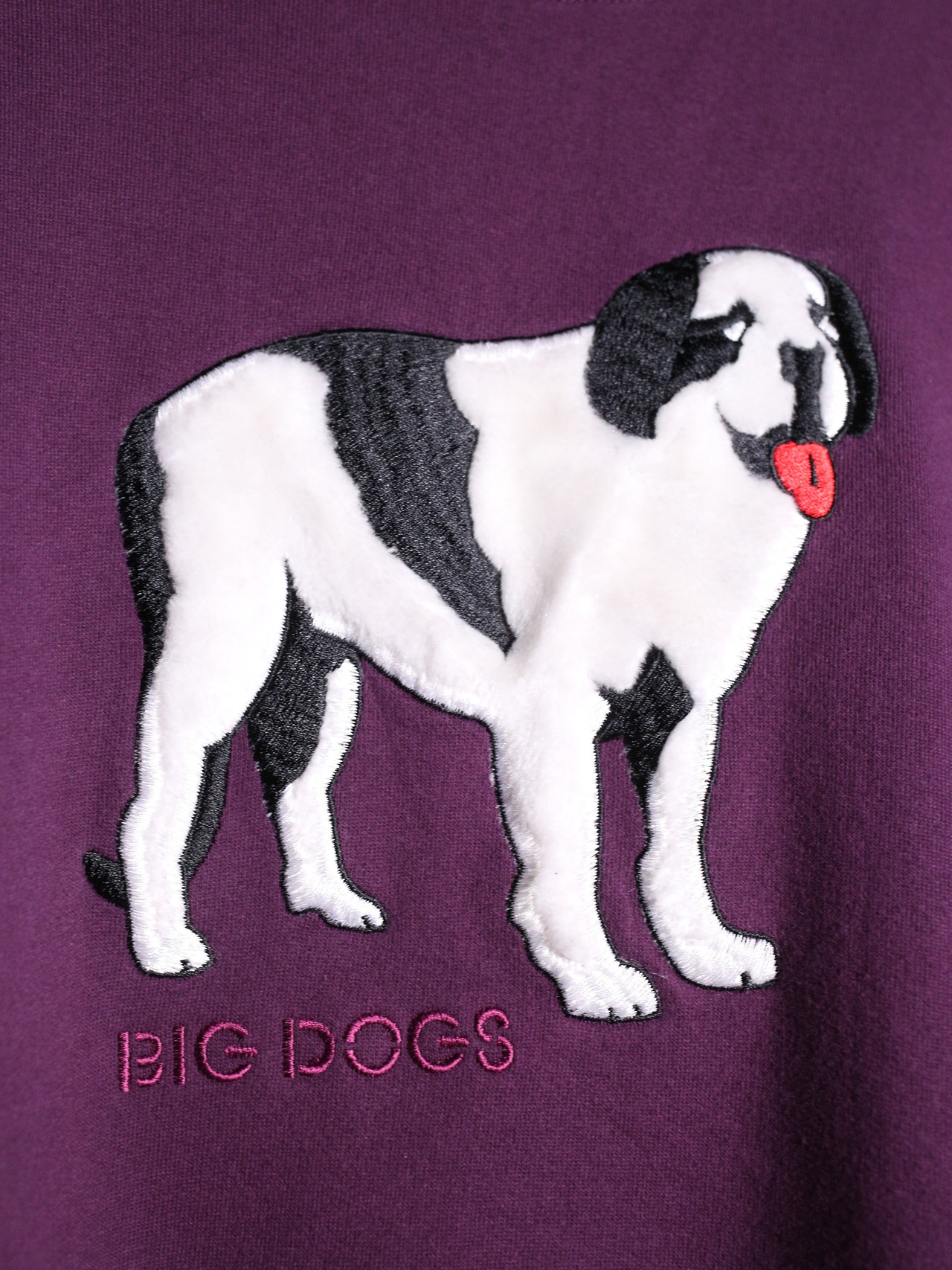 "BIG DOGS" XXXX super over silhouette 3D dog sweatshirt - 9