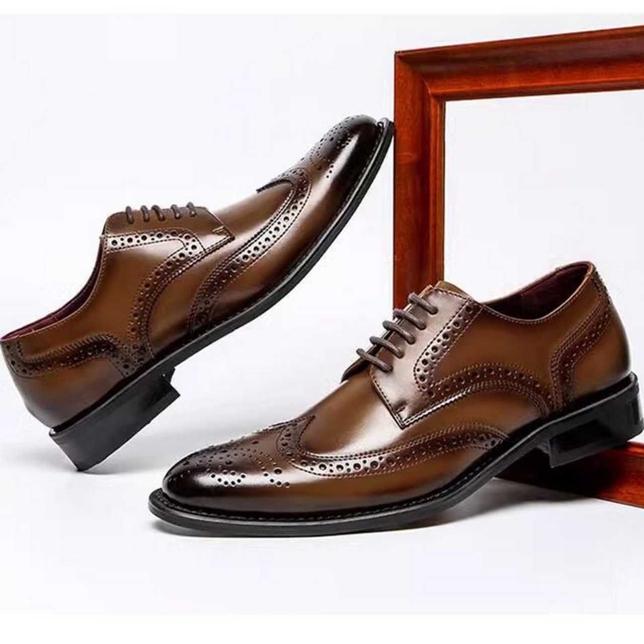 brogue business formal wear shoes 00060