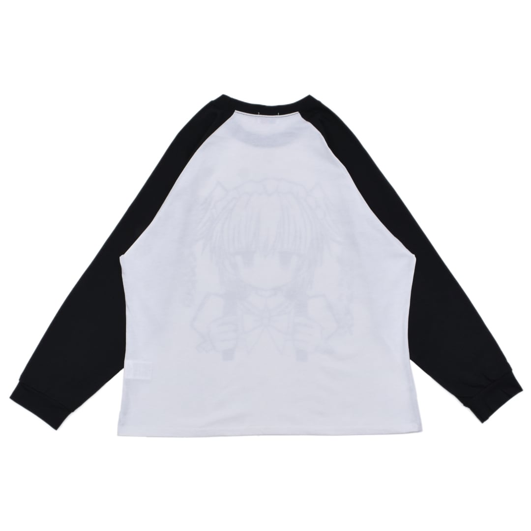 女研×LEGENDAコラボ　ロンT　ブラック　L 女研×LEGENDAコラボ ロンT ブラック L