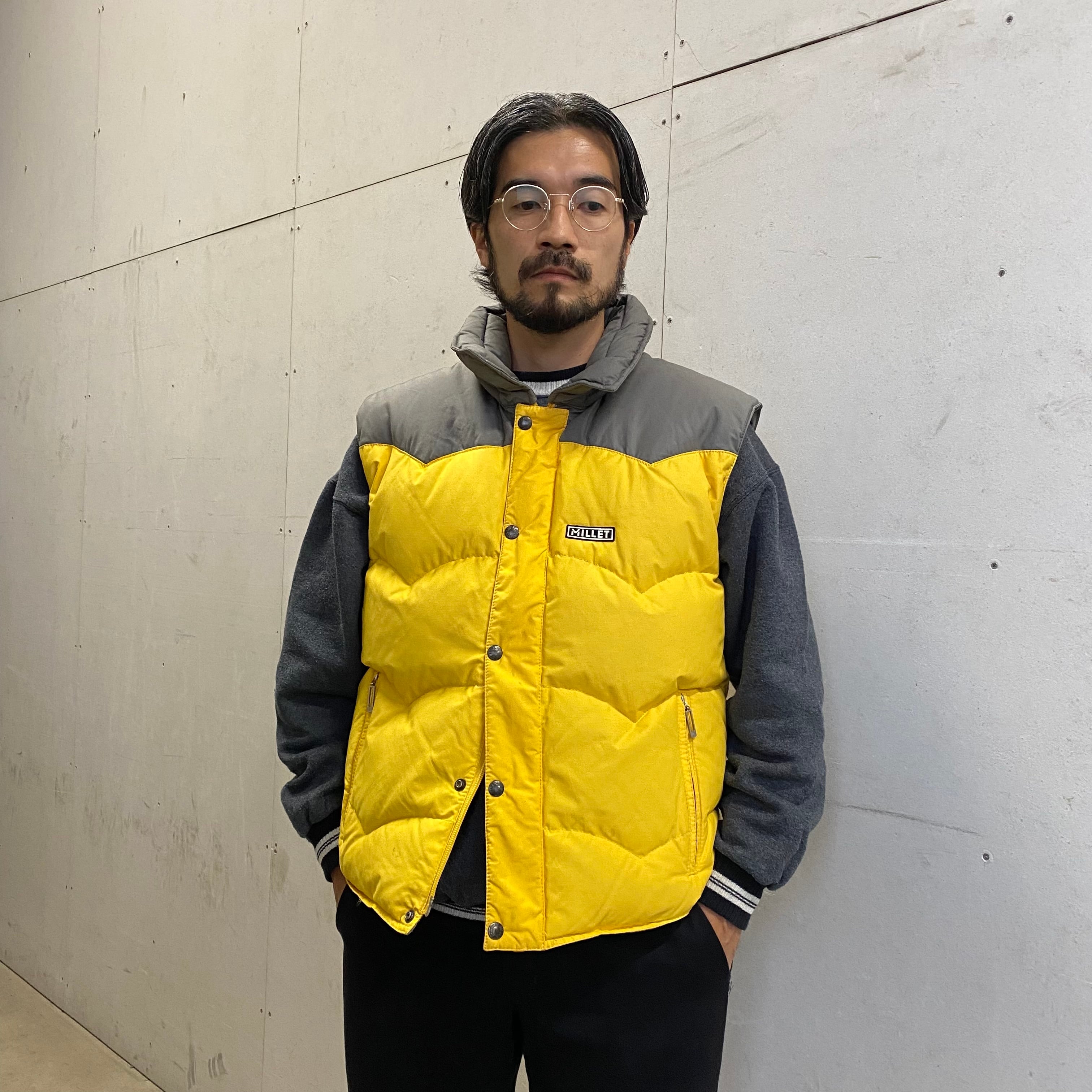 オールド 旧タグ  THE NORTH FACE ナイロンベスト L グレー