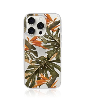 Soft Clear Case - Bird of Paradise (Small Name)