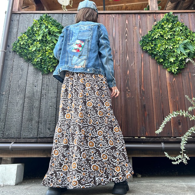 ゆったりワイバックワンピース