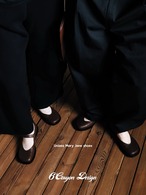 6CRAYON Leather Mary Jane Shoes（Black）