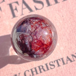 Star Fire Quartz Sphere ✧ スターファイヤークォーツ