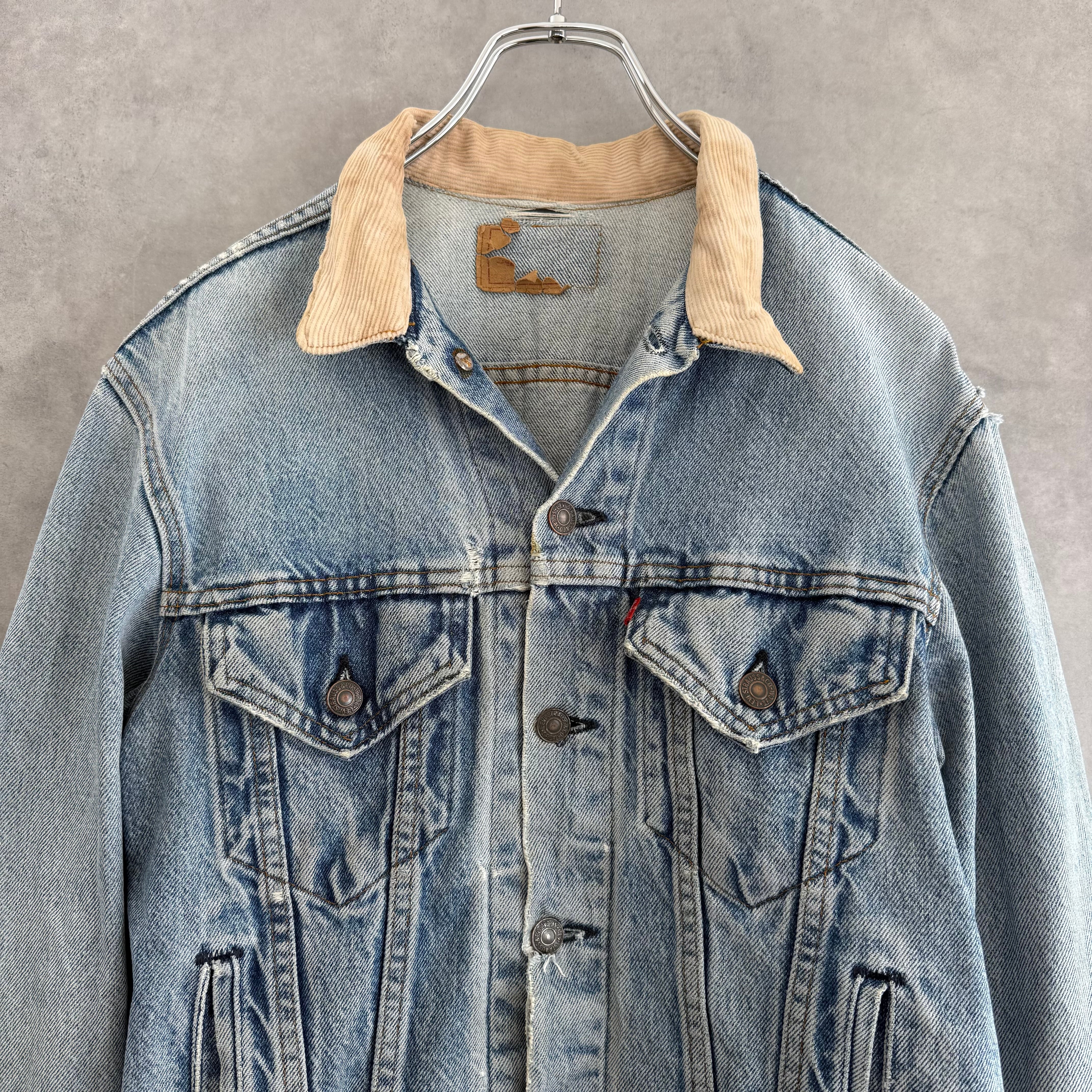 70年代 ビンテージ JCPenney JCペニー キルティングライナー デニム