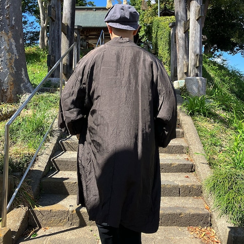 羽織 メンズ 昭和アンティーク 着物 リメイク素材 裏勝り ジャパンヴィンテージ | Haori Jacket Kimono Remake Materiał Japan Vintage