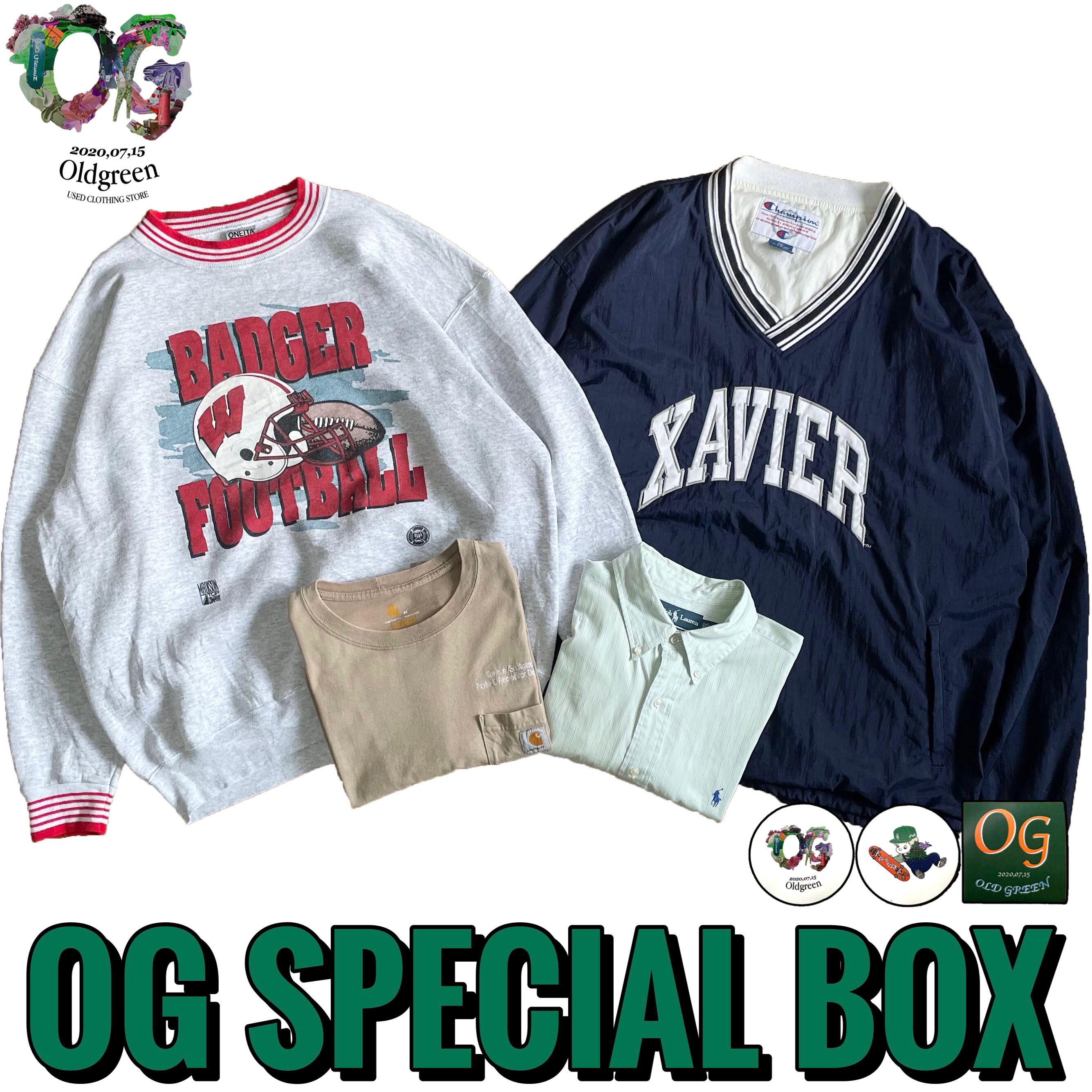 OG SPECIAL BOX 【4items】+sticker ×2 | 古着屋OLDGREEN
