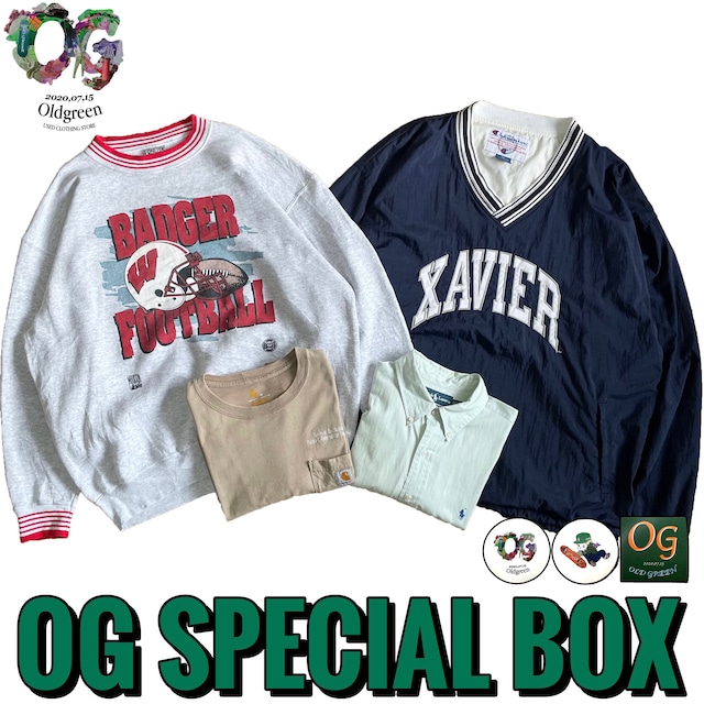 OG SPECIAL BOX   【4items】+sticker ×2