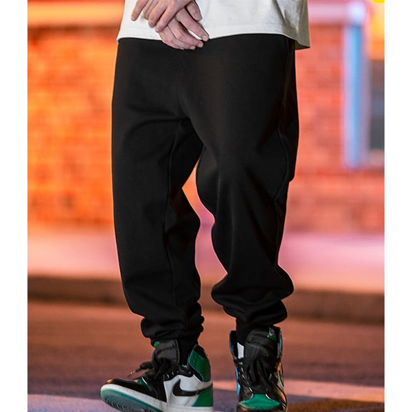 Wide silhouette sweat pants P034