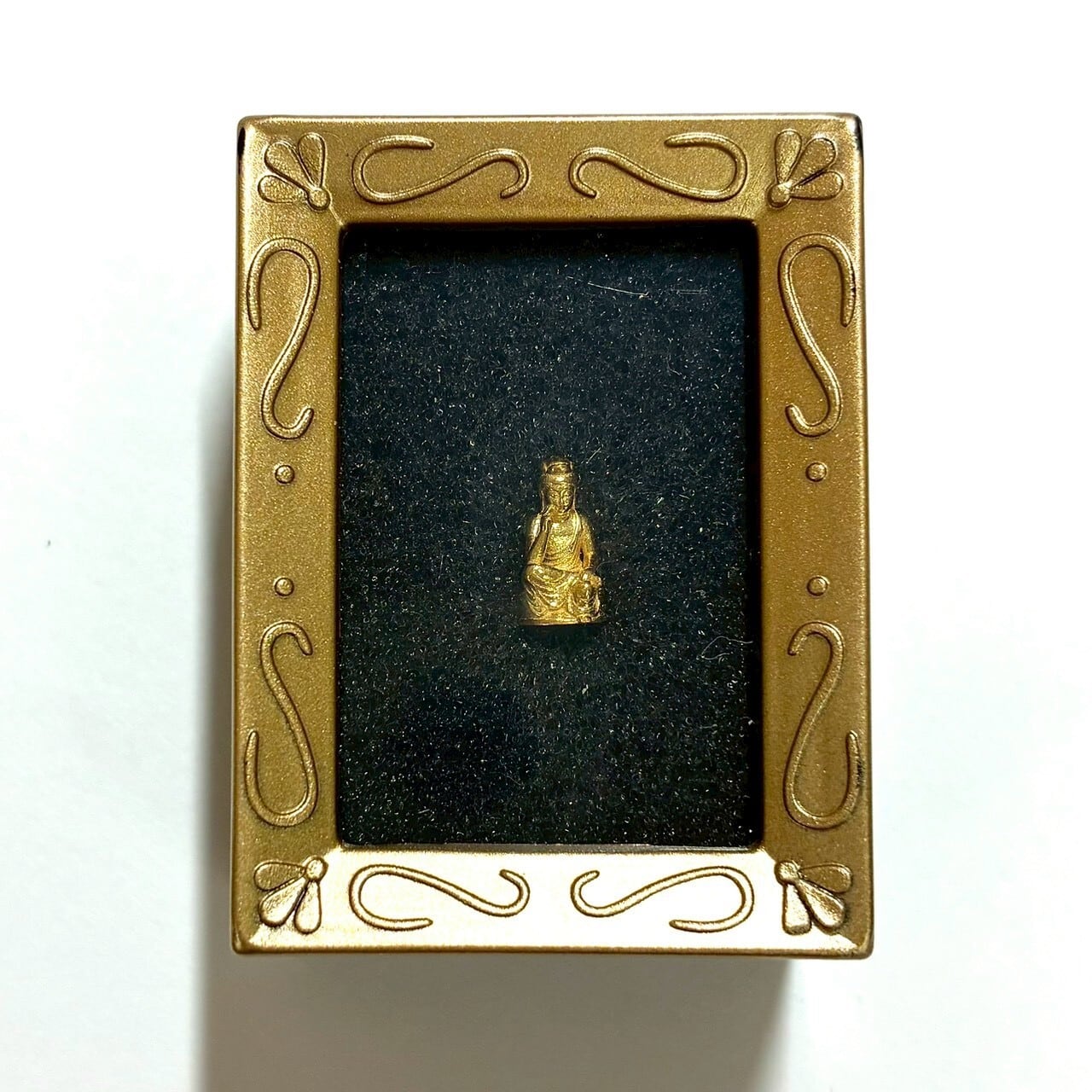 純金 約1g 弥勒菩薩像 バージョン2 指先サイズの芸術品 JUNGOLD