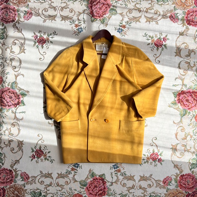 vintage retro cashmere coat jacket
