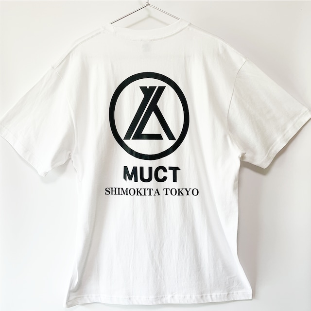 THE MUCT  Tshirt 【White/Black】（完全受注生産）