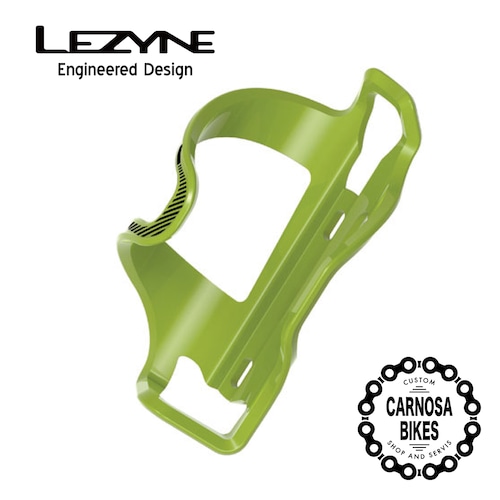 【LEZYNE】FLOW CAGE SL-R ENHANCED [フローケージ SL-R エンハンスド] ボトルケージ Green