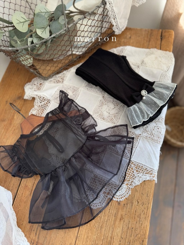 ラスト1 whiteM【即納】<marron>  Angel vest