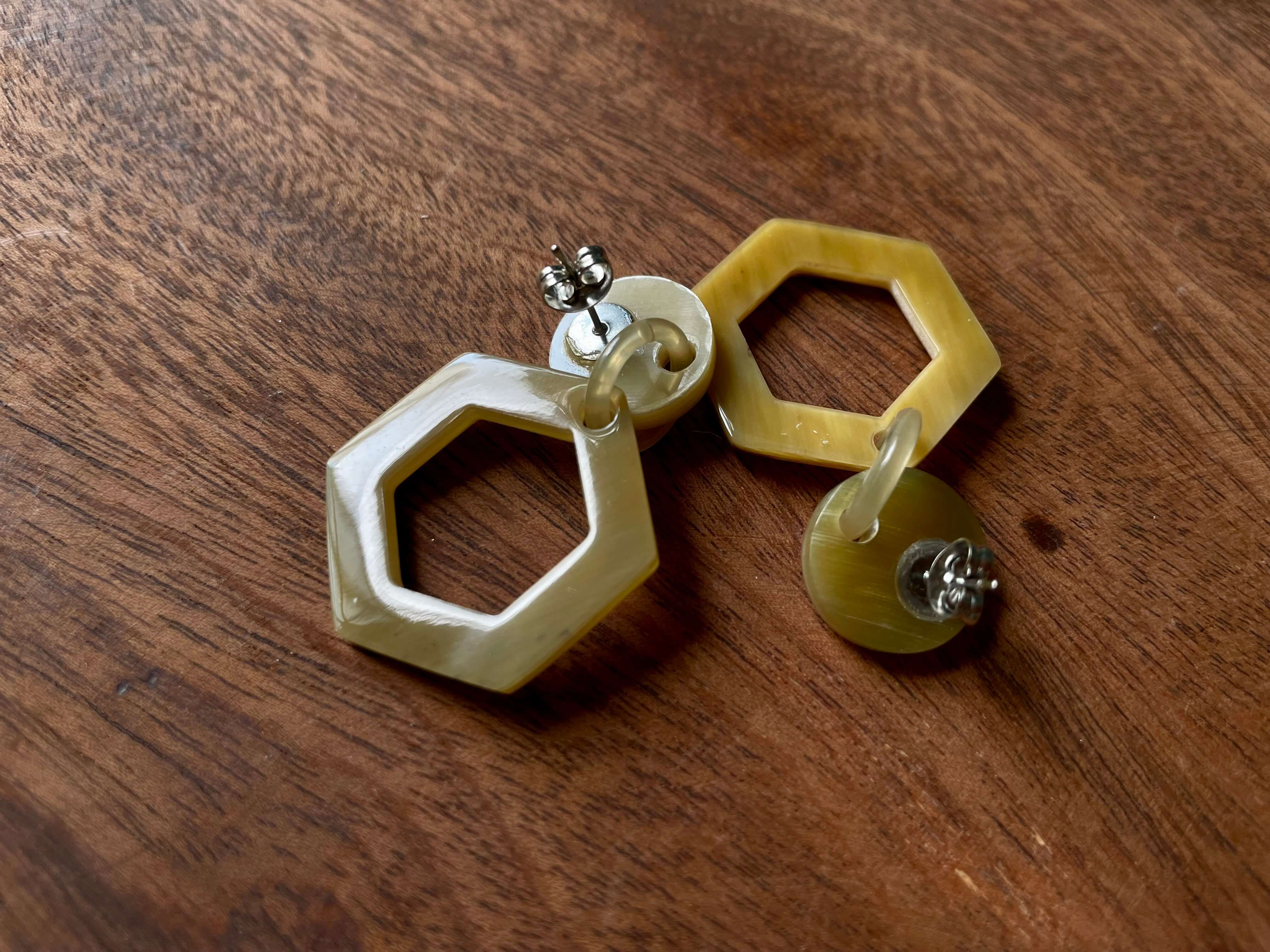 バッファローホーン ピアス