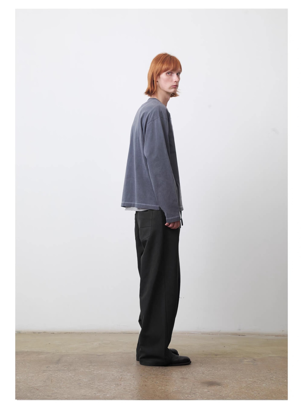 DECESOLO 26AW リラックスフィット イージーワイドパンツ