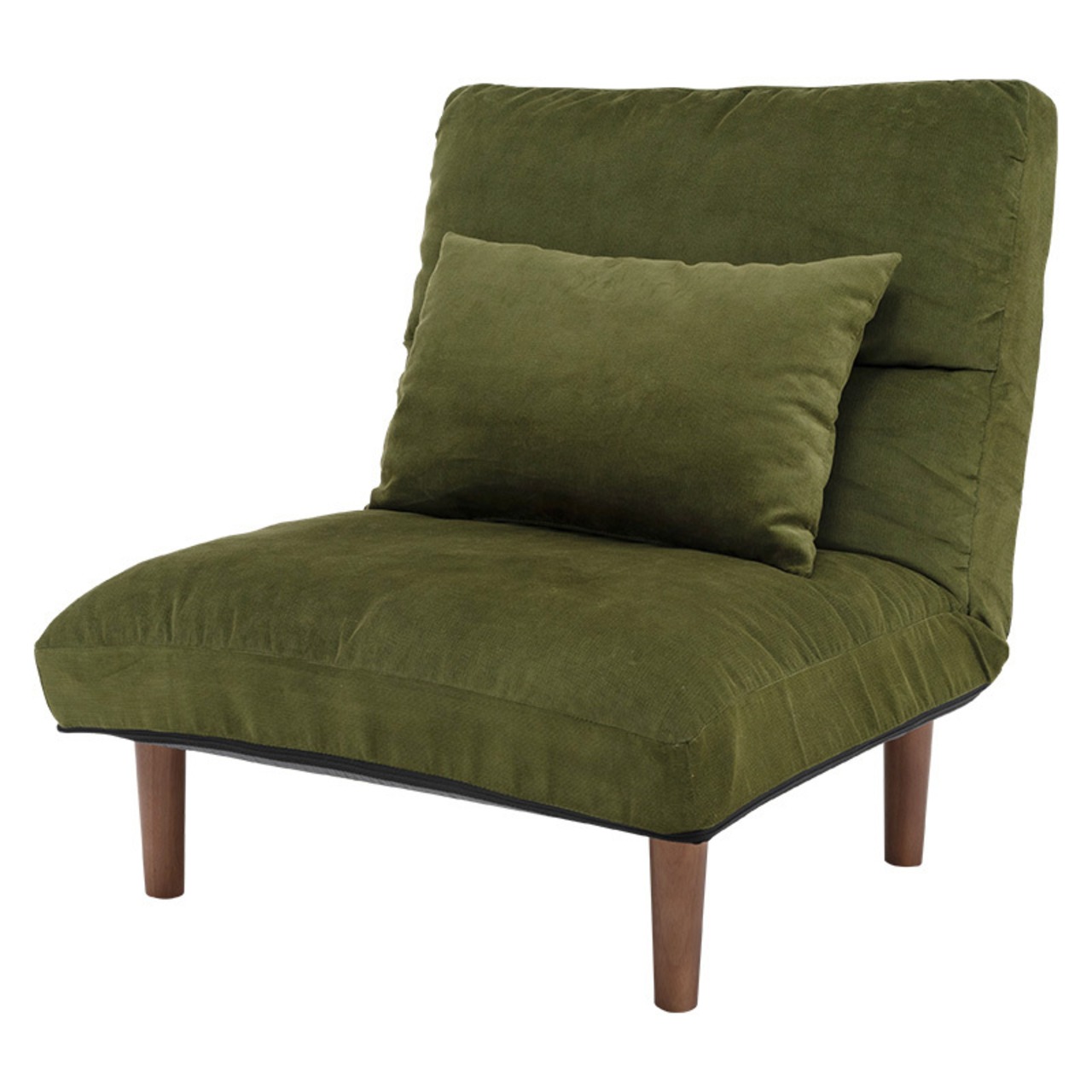 ワイド座面 リクライニングソファ