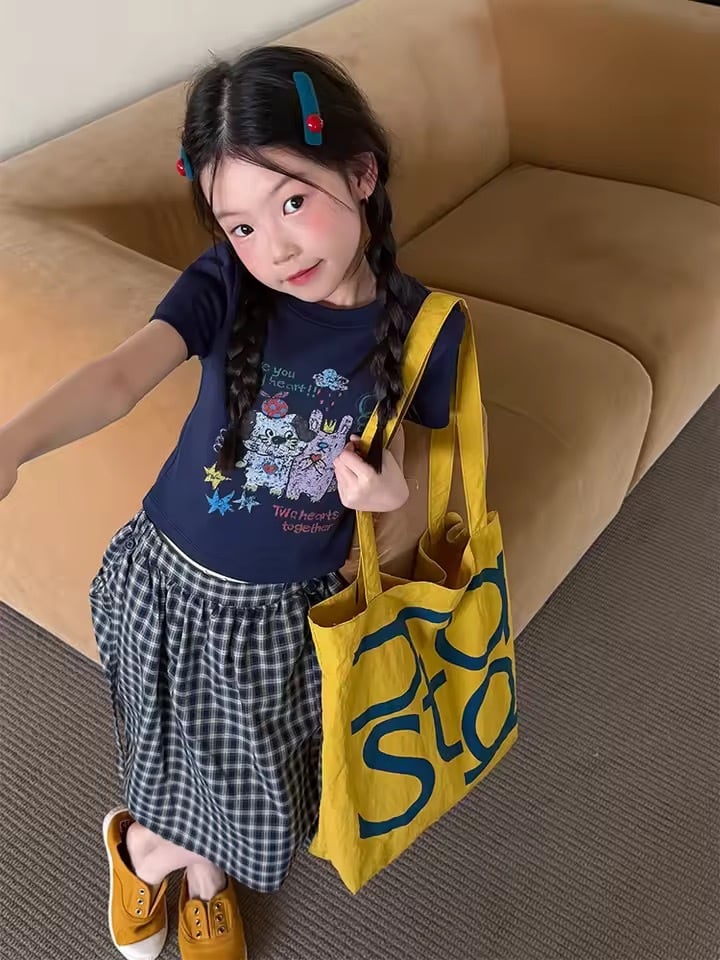 5color イラストTシャツ