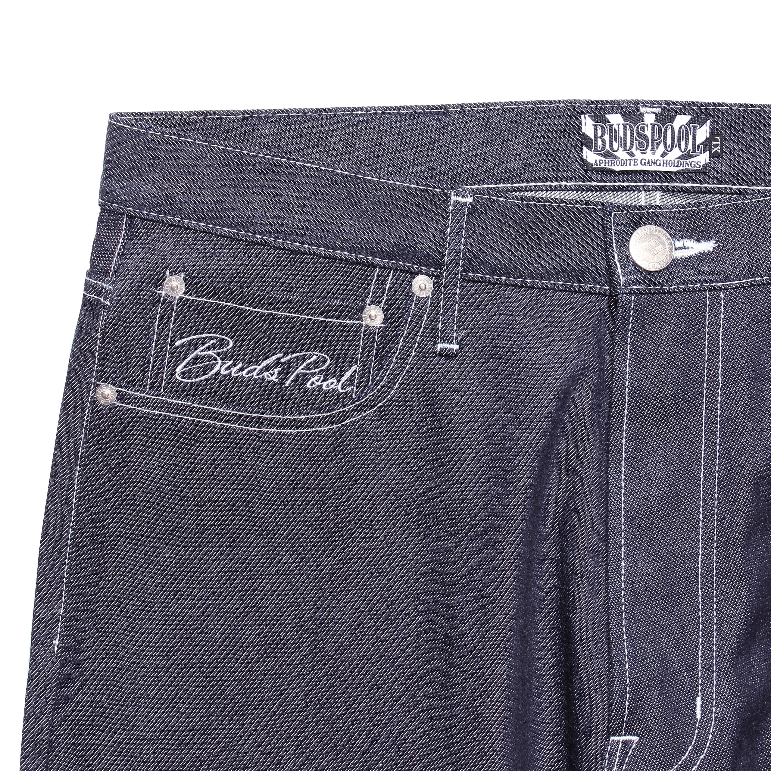 麻LOGO DENIM PANTS | APHRODITEGANG HOLDINGS