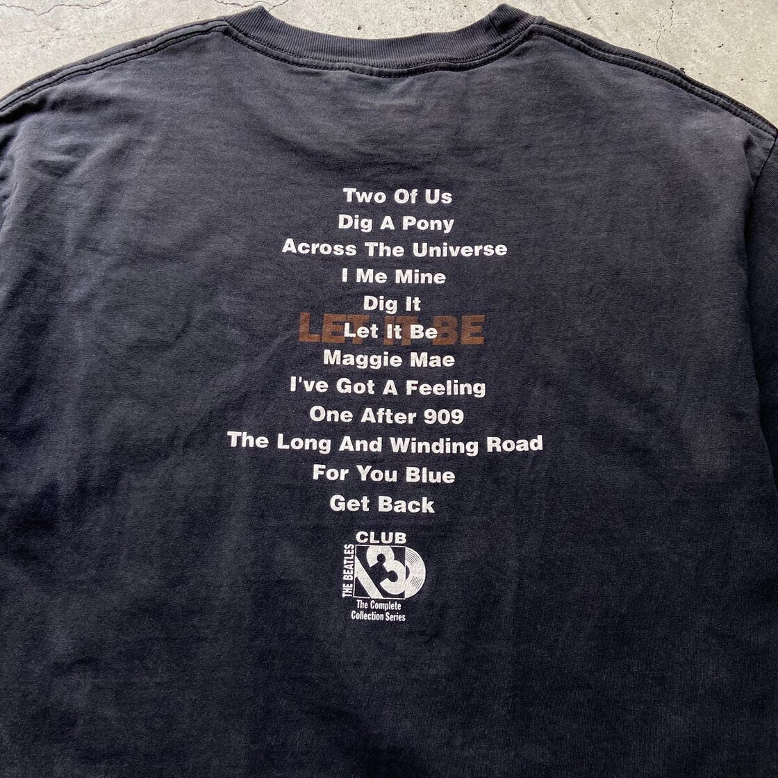 90年代 THE BEATLES ビートルズ LET IT BE バンドTシャツ メンズL 古着 