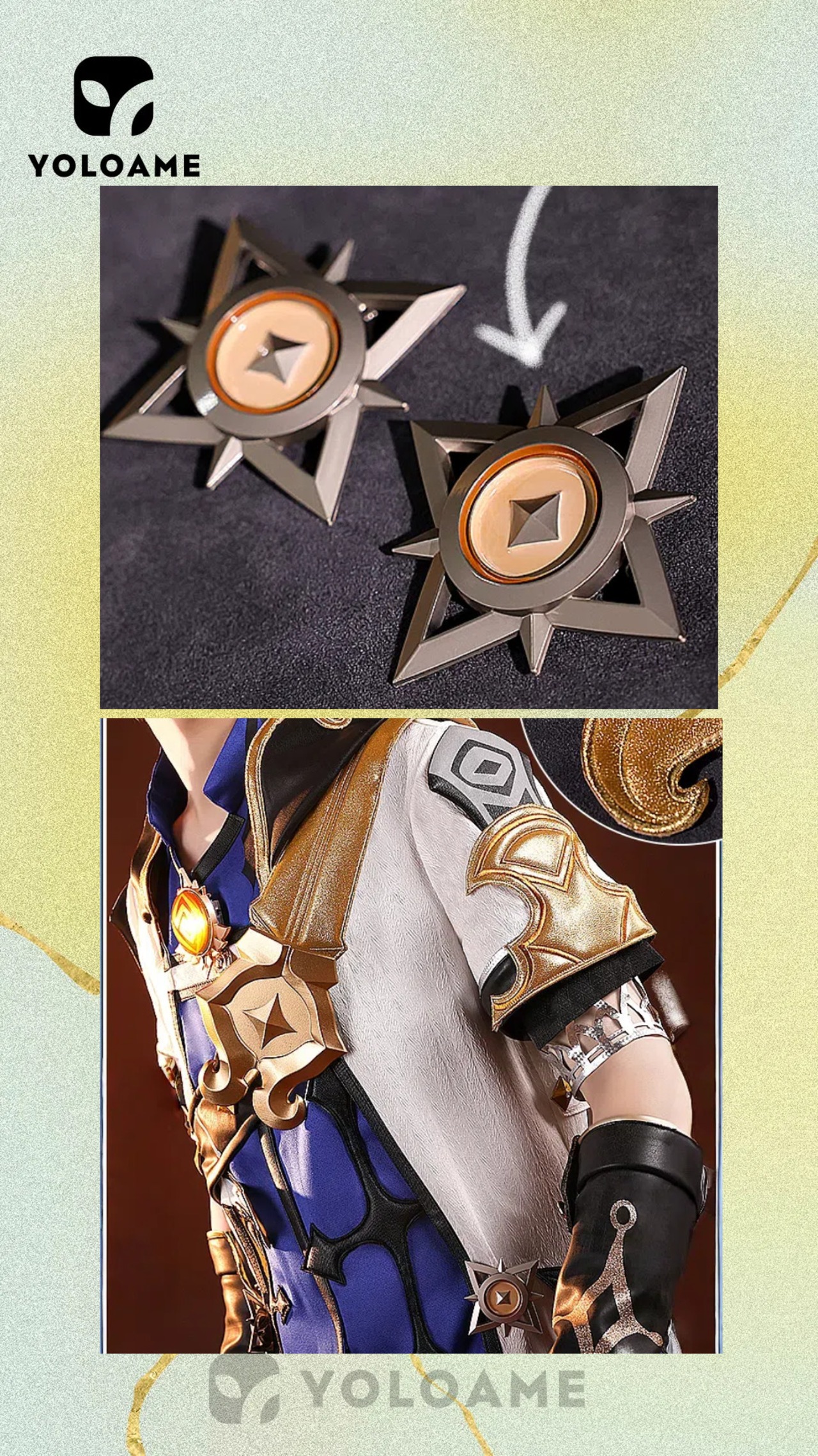 三分妄想 原神  アルベド コスプレ衣装