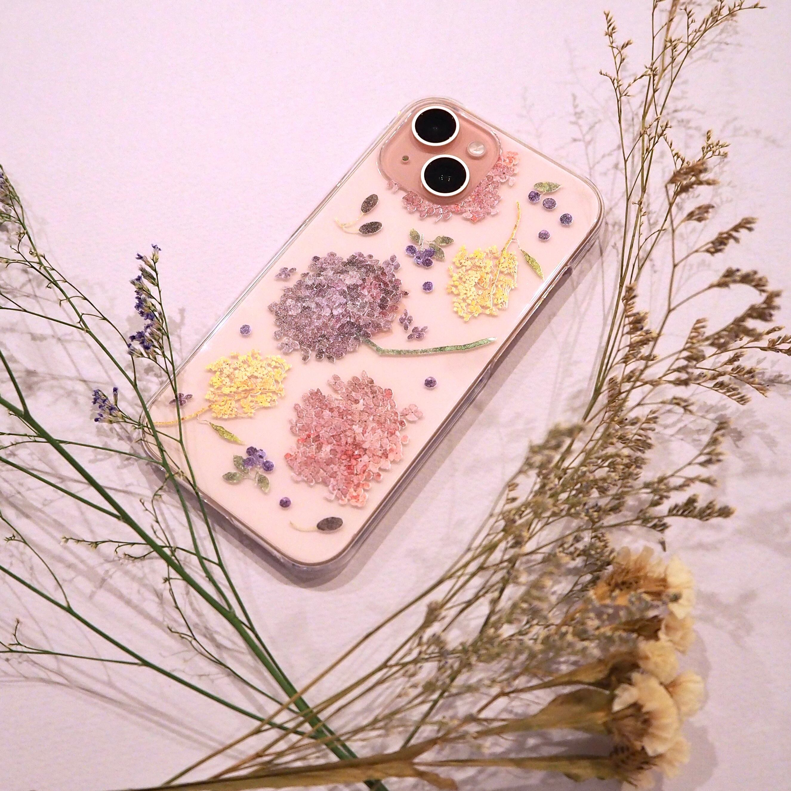 clear iPhone case《雨のドレス》