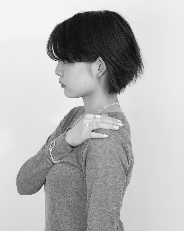 s925 Double Arc Minimal Ring