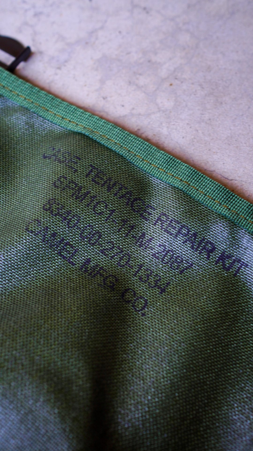 DEADSTOCK / 2011】アメリカ軍 テント リペア キット バッグ 《デッド