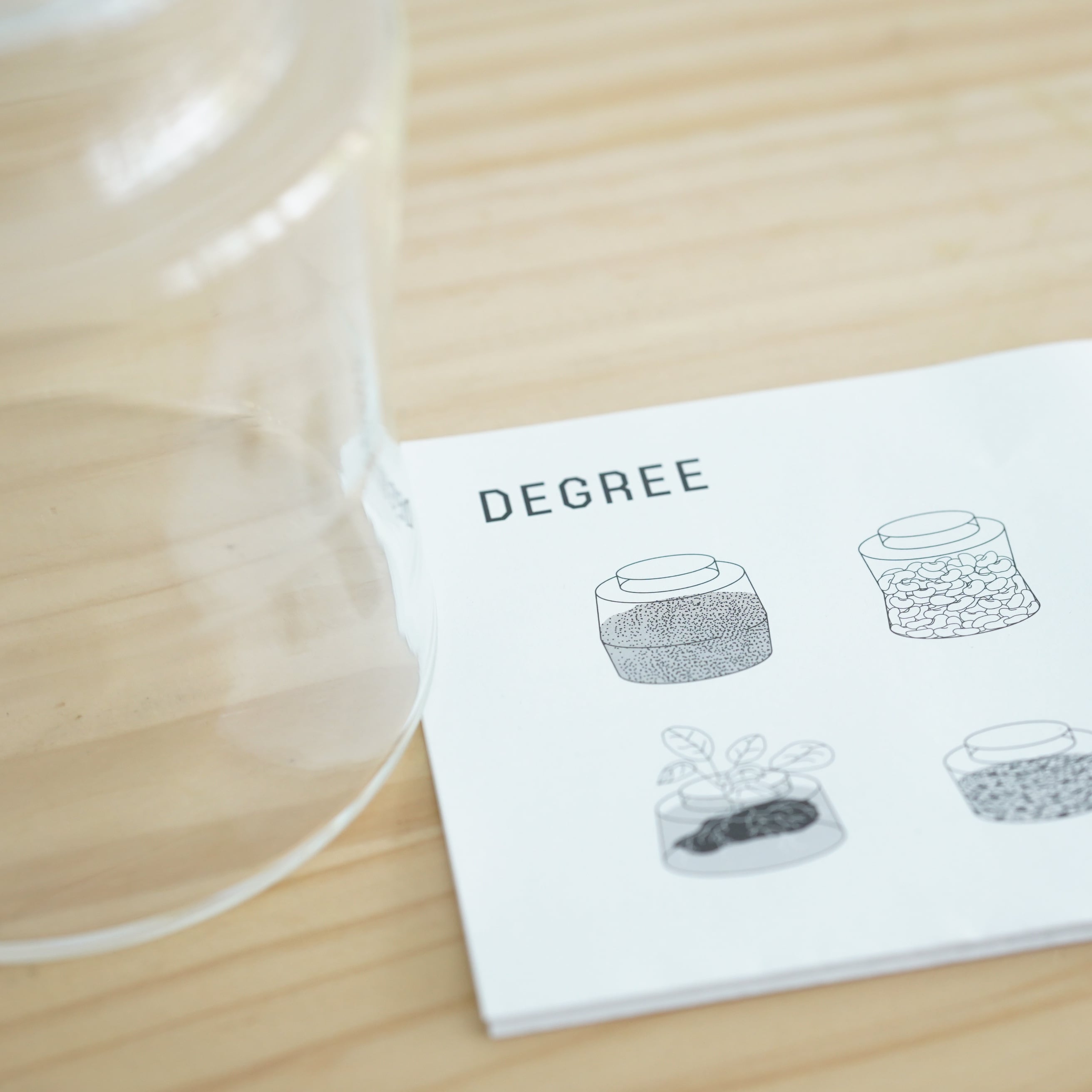 小泉硝子製作所 理化学ガラス容器】DEGREE TypeB | 苔テラリウム専門