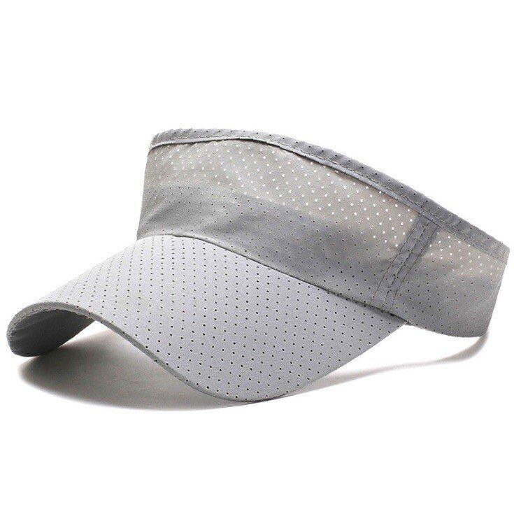メッシュ サンバイザー 7色 無地 日よけ帽子 日焼け対策 スポーツ C Bmons