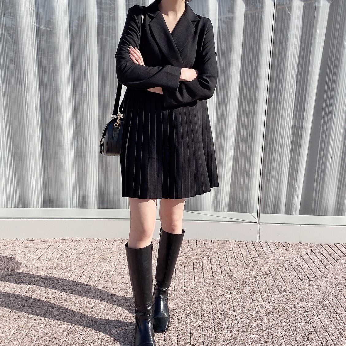 Piano onepiece / black (3月下旬〜4月上旬頃発送予定)