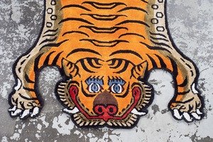 Tibetan Tiger Rug 《Sサイズ•シルク114》チベタンタイガーラグ